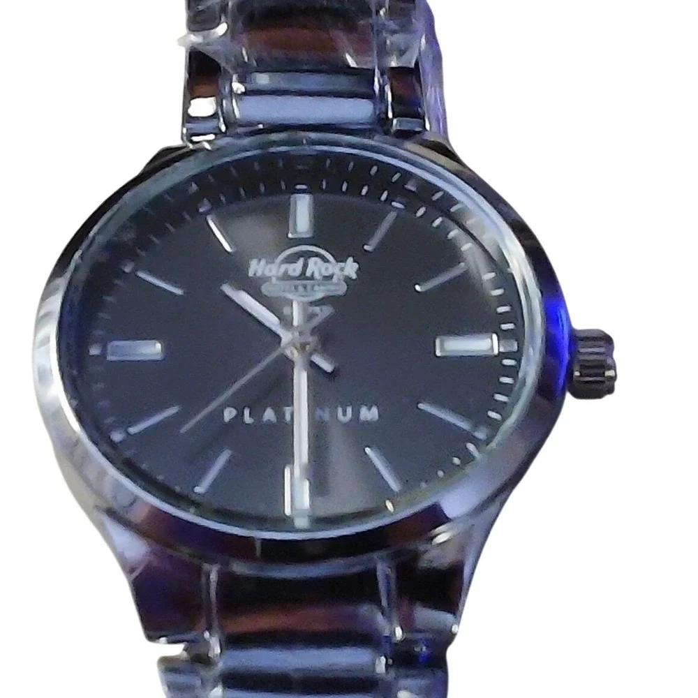 Hard Rock Casino Biloxi Platinum‎ Watch Collectible Hard Rock Memorabilia Rare